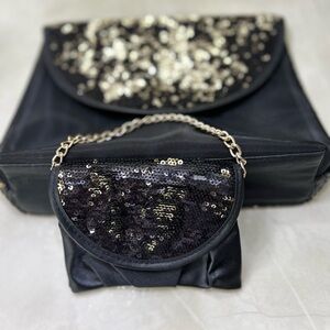 Cosmetic bags set of 2